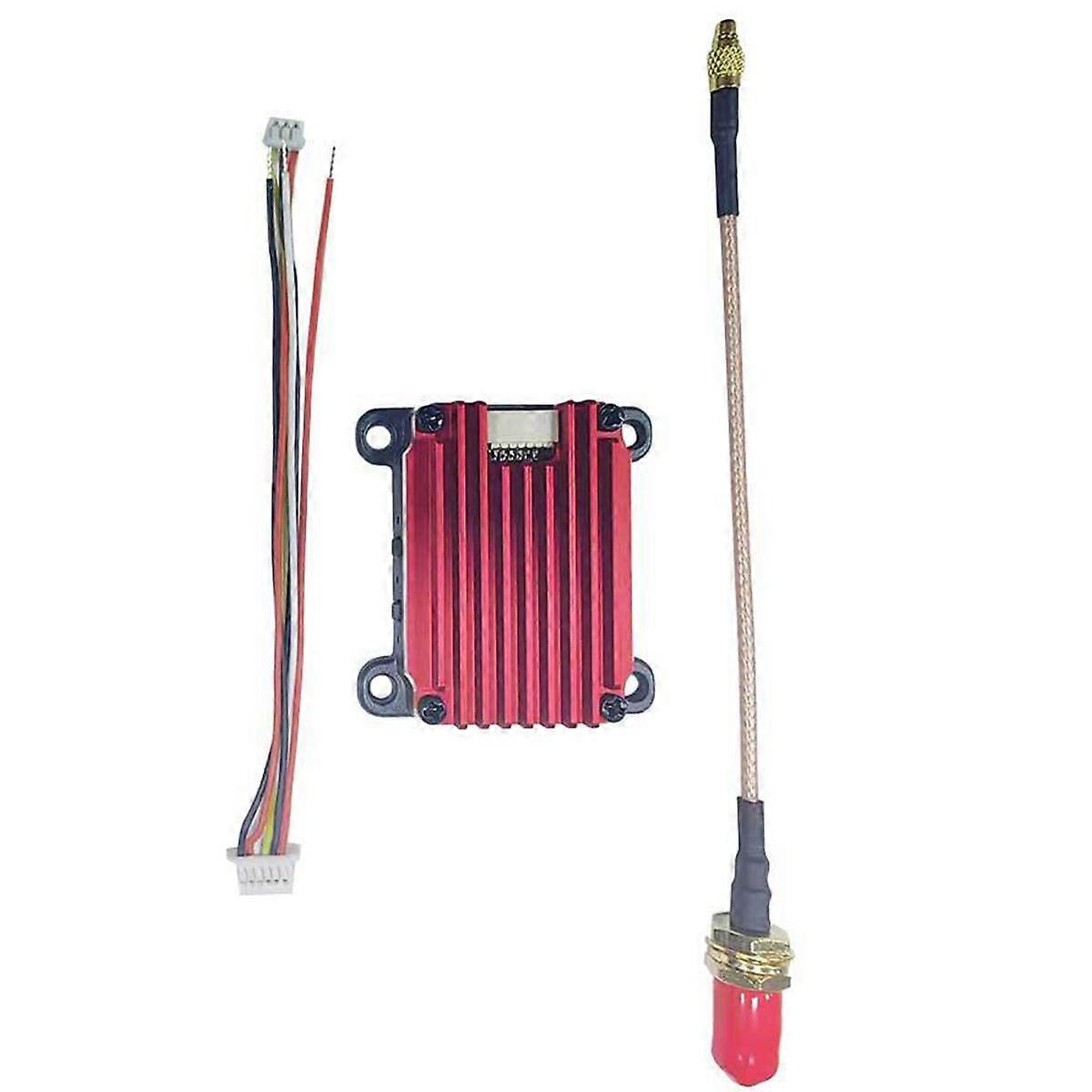 5.8G 1.6W VTX 48CH Video Transmitter 25MW/400MW/800MW/1600MW MMCX for FPV Long Rang Racing Drone