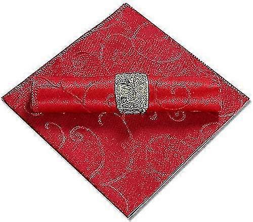 Dinner Cloth Napkins,table Napkinspack Of 4 Red