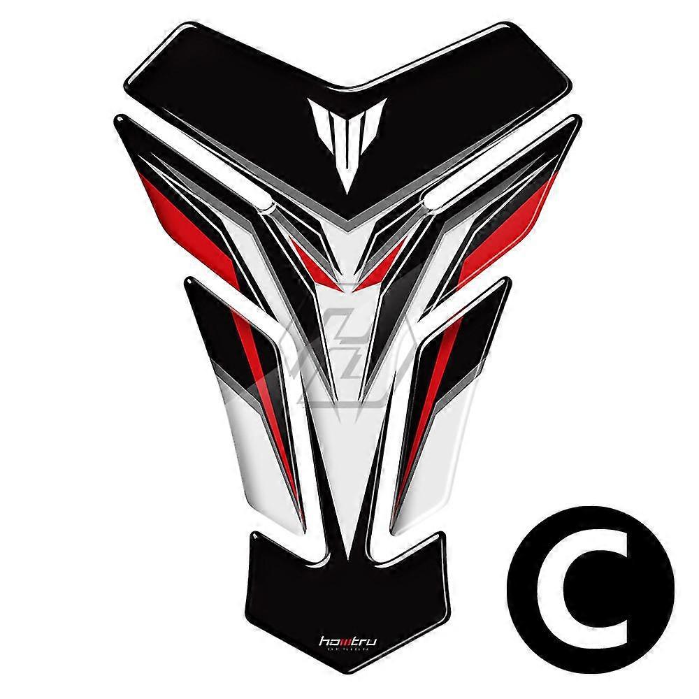 New 3d Motorcycle Tank Pad Protector Case For Yamaha Mt01 Mt03 Mt07 Mt10 Mt15 Tankpad