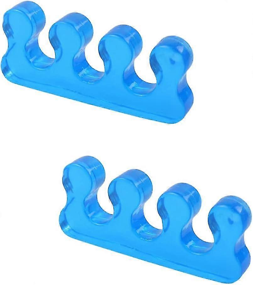Silicone Toe Separators, 1 Pairs Pedicure Toe Separators, for Men and Women, Soft and Flexible-SaoZ