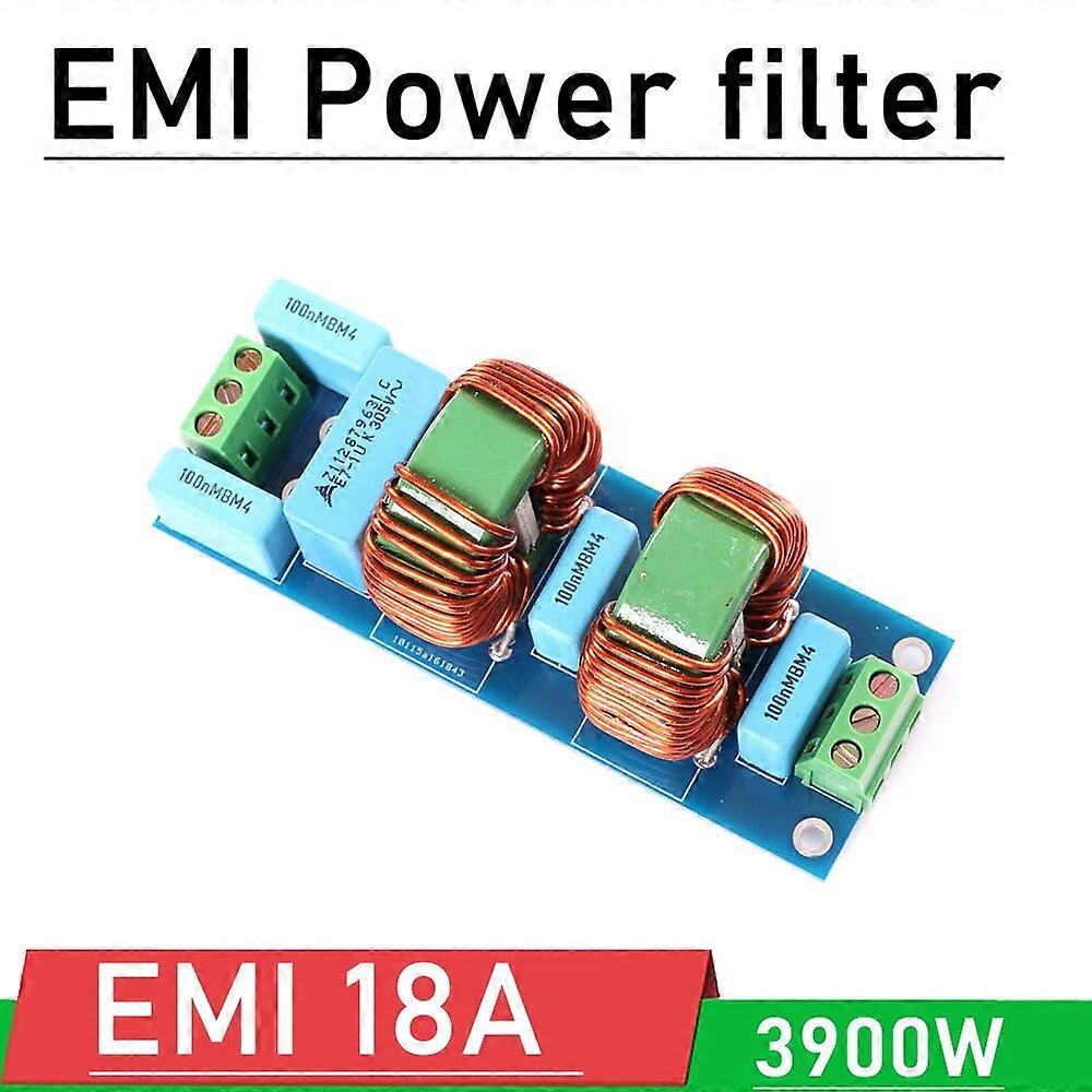 DYKB 3900W EMI 18A High Frequency Power Filter Power supply module AC 110V 220V Purifier Filter Audio Speaker Amplifier Pre-amp