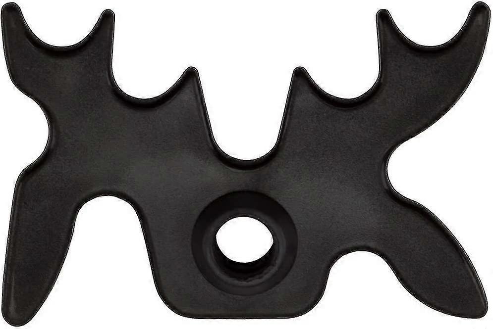 Plastic Slip-On Pool Cue Moosehead Bridge Head, Billiard Accessory