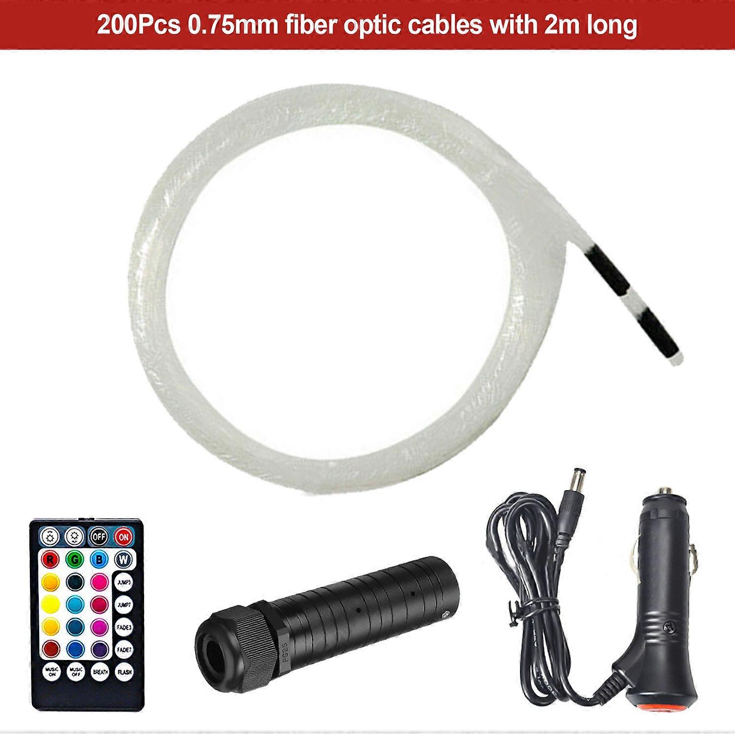 12 فولت RGB 60 قطعة الألياف البصرية نجمة ضوء كيت سيارة LED ضوء السقف ليموزين بطانة الديكور سيارة الداخلية مصباح الجو الزخرفية
