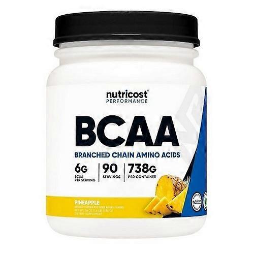 Nutricost BCAA Powder Pineapple ,90 Servings