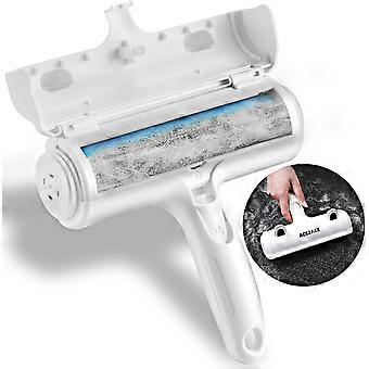 2 sæt Pet Hair Remover Brush Cat Dog, Hårfjerningsbørste, Magic Genanvendelig til hår, Pet Hair Roller, Hair Remover (tøj / sofa / bil / seng / tæppe)