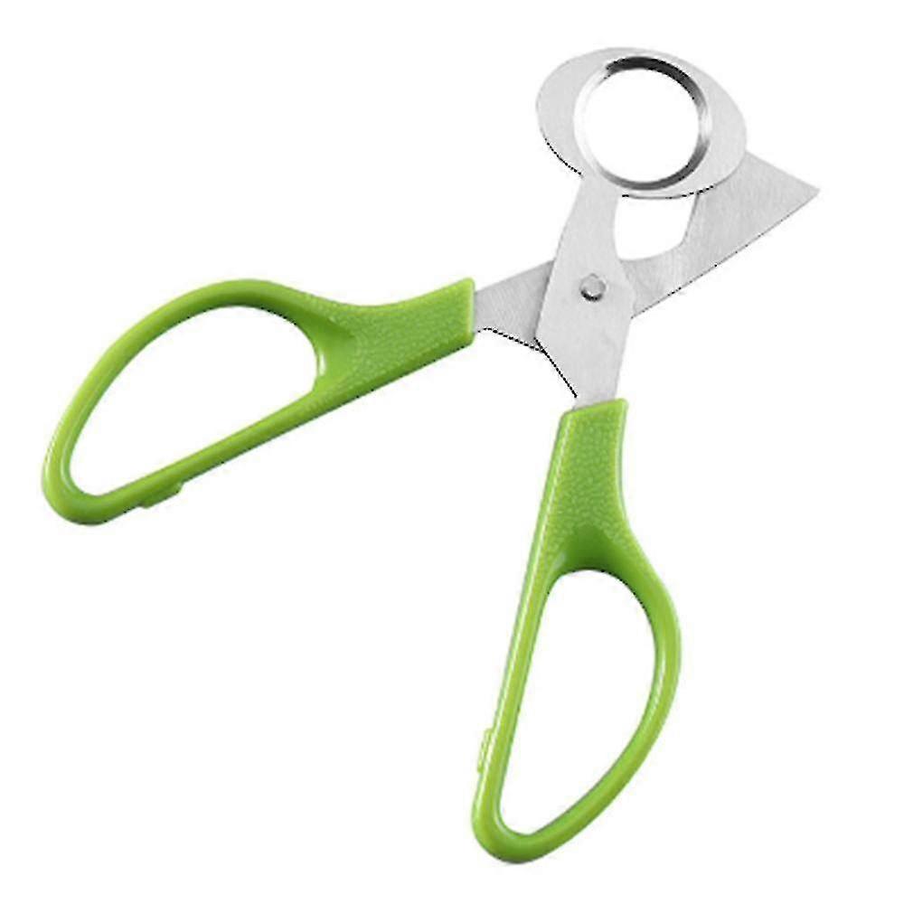 Hold Kit Egg Scissors Less Steel Round Egg Opener Bird Egg Quail Egg Scissors Egg