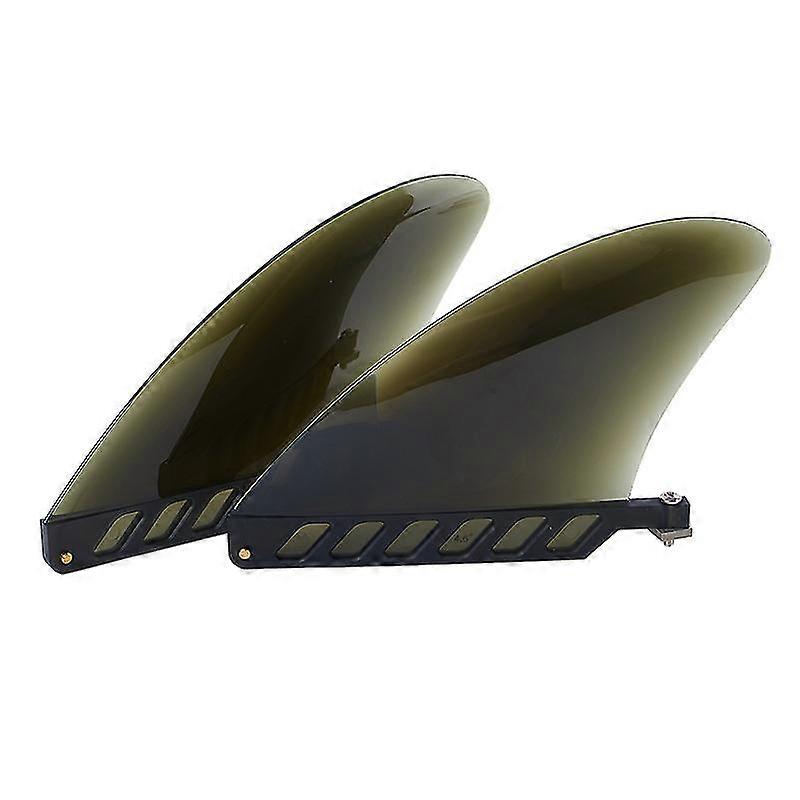 4,6 polegadas soft flex sup center barbatana de água branca para air sup long board surfing