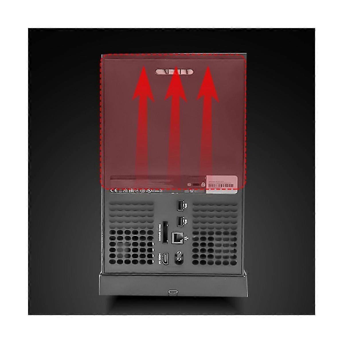 Cooler For Game Console With 3 Usb Ports Vertical Stand With 2 Cooling Fans 3-speed Game Console Fa