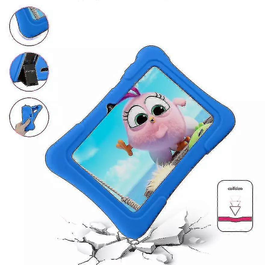 Dunkelblau-Pritom K7 Kindertablett 7 Zoll mit Schutzhülle