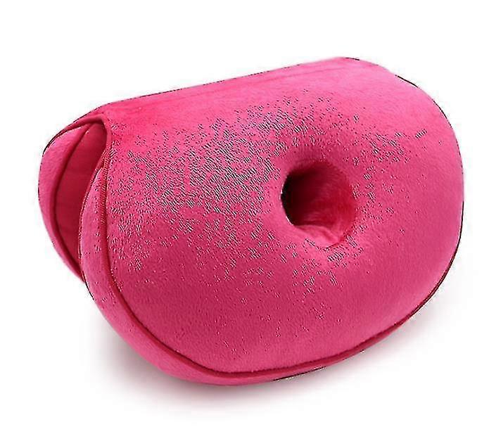 Multifunctional Double-folding Comfort Seat Cushion,memory Foam Buttocks Cushionred