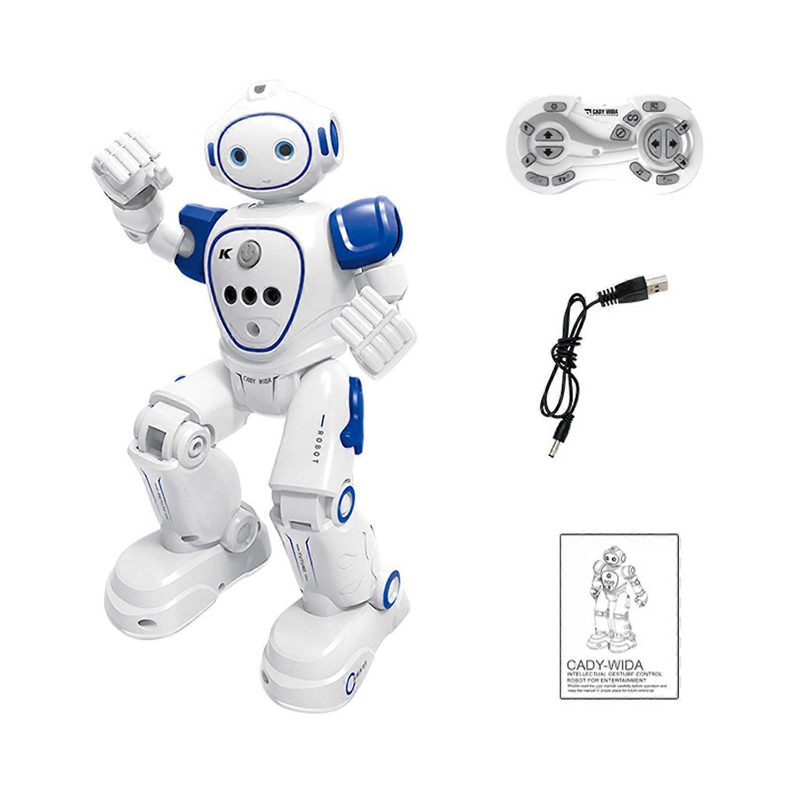 Rc Robot Toy Remote Control Robot Gesture Sensing Programmable Smart Robot For Kids Xmas Gifts Present