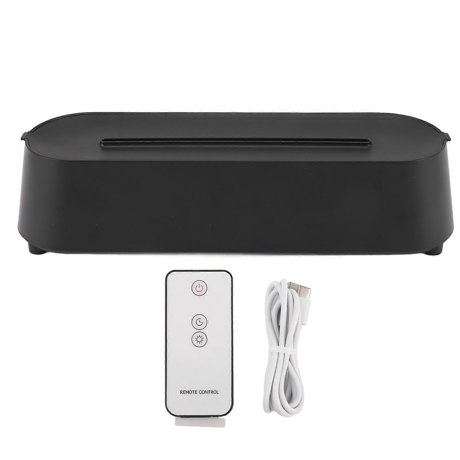 Flame Essential Oil Diffuser 7 Colors Timer Waterless Auto Shut Off Air Humidifier Scent Diffuser for Home