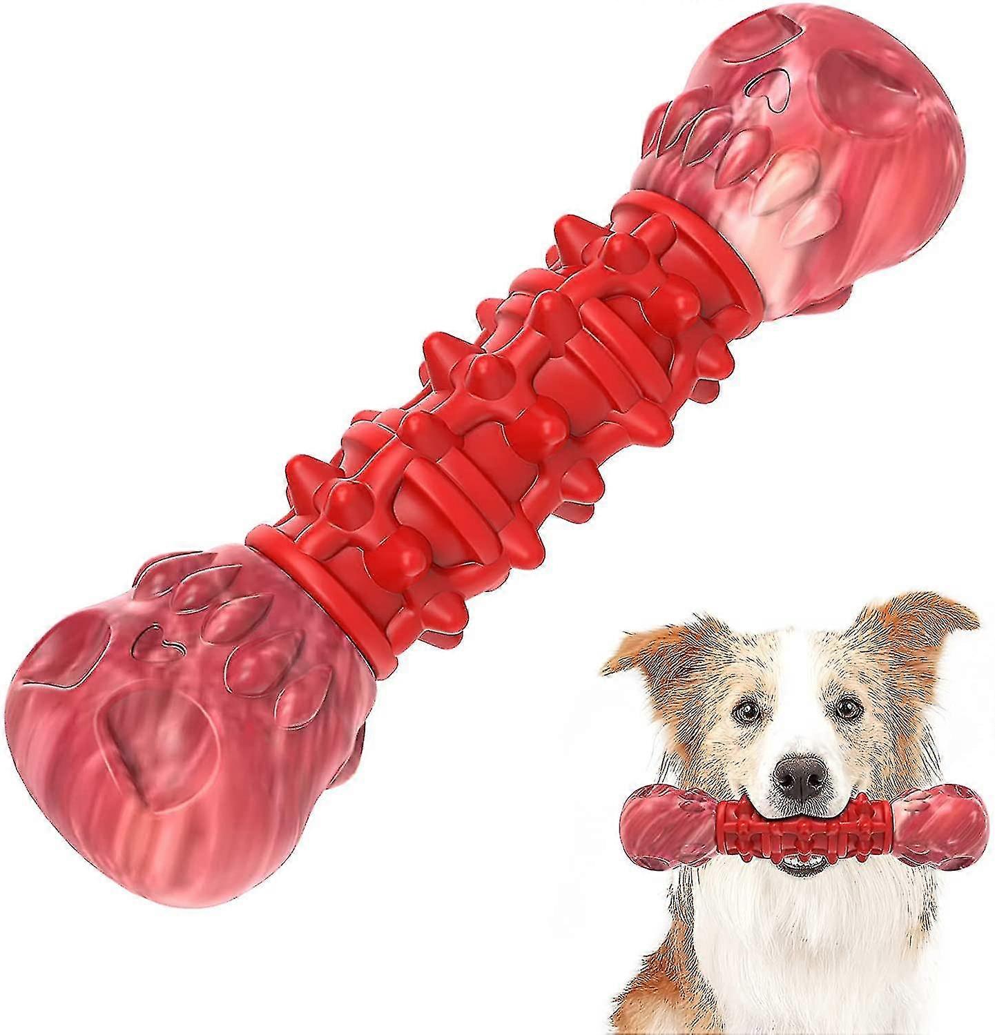 Dog Toys, Durable Chew Toys, Dog Chew Bones Interactive Sturdy Dog Bone Toys
