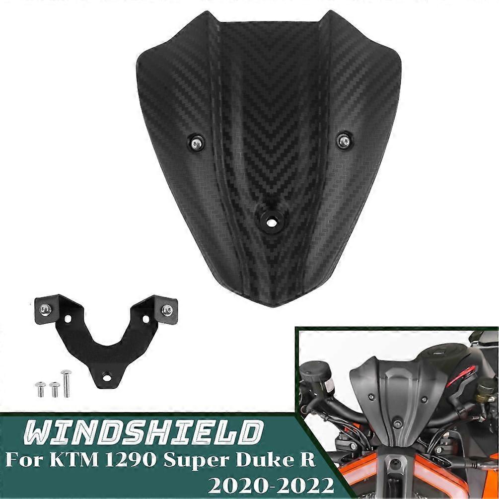for KTM 1290 Super Duke R RR 2020 2021 2022 Windshield Windscreen Motorcycle New Front Wind Deflector Shield Screen Airflow