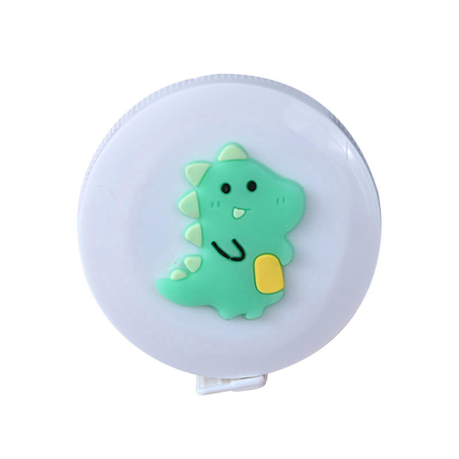 1.5m Tape Measure Inch Cm Round Tape Automatic Retractable Soft Colorful Ruler Cartoon Plant Automatic Telescopic Measuring Tape Measuring Body Circum