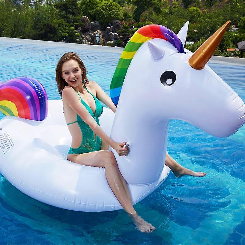 275 Giant Unicorn Floating Pool Swimming Ring Air Mattress