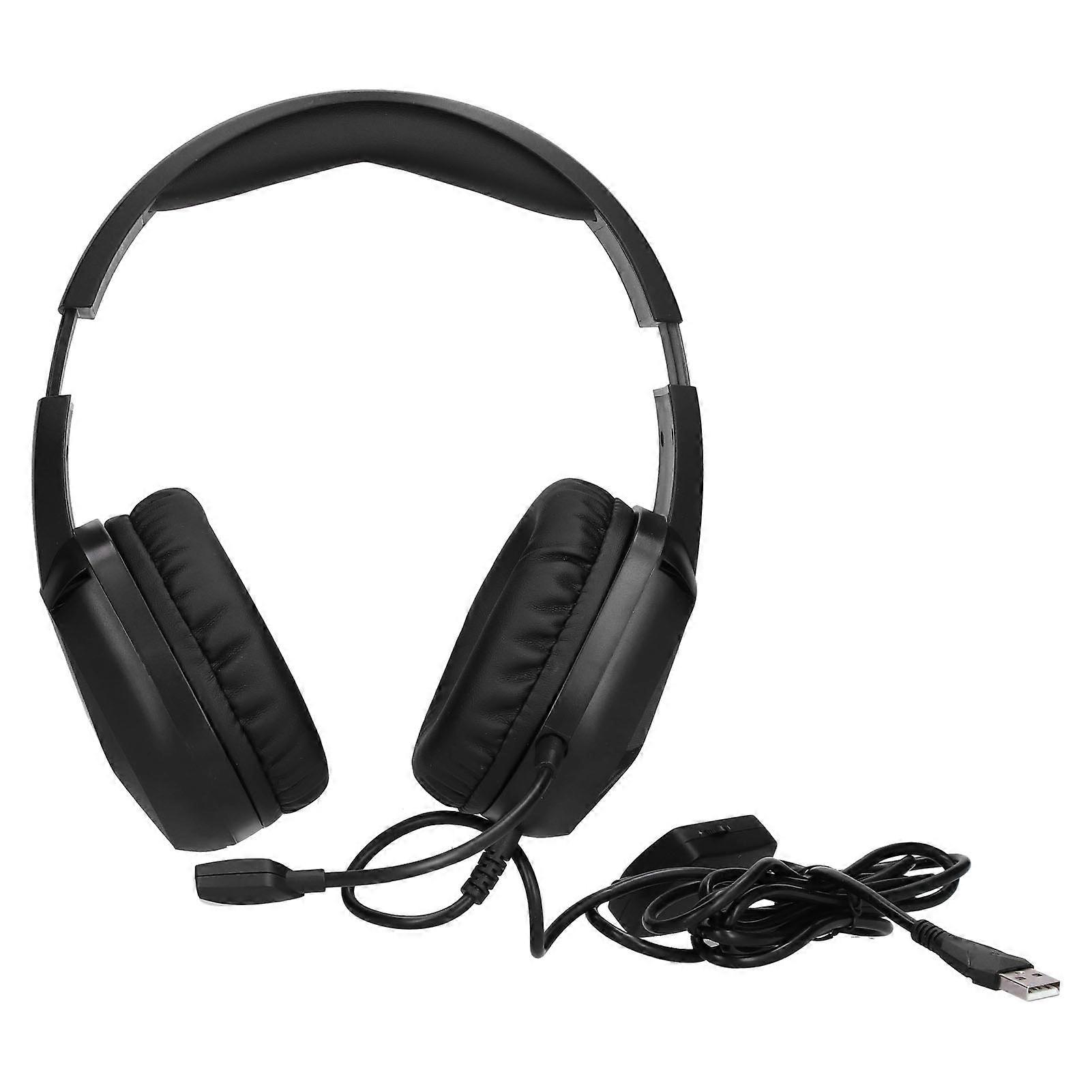 SOMIC GS401 Gaming Headset Wired Stereo Headphones with Microphone for PCs Cell Phones Laptops Game ConsolesNo 3.5mm Plug