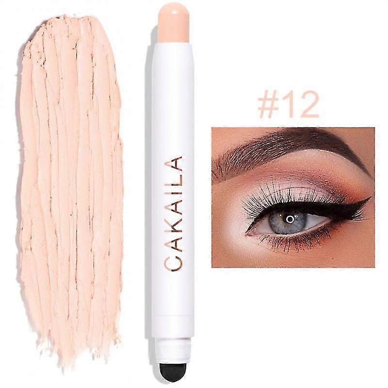 CAKAILA One-stroke Two-use Three-dimensional Non-smoothing Silkworm Pen Eye Shadow Pen Make-up