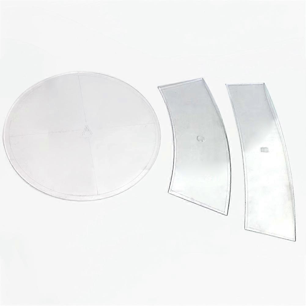 Acrylic Sewing Ruler for Fishmen Hat Plastic Quilting Template Ruler Professional DIY Sewing Tools