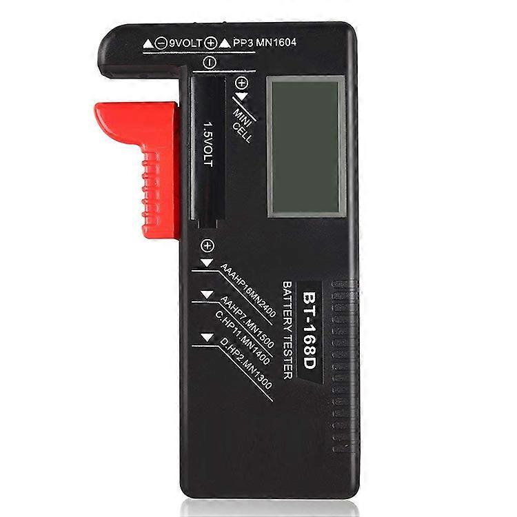 Digital Battery Tester,for AAA AA CD 9V 1.5V Button Cell Batteries