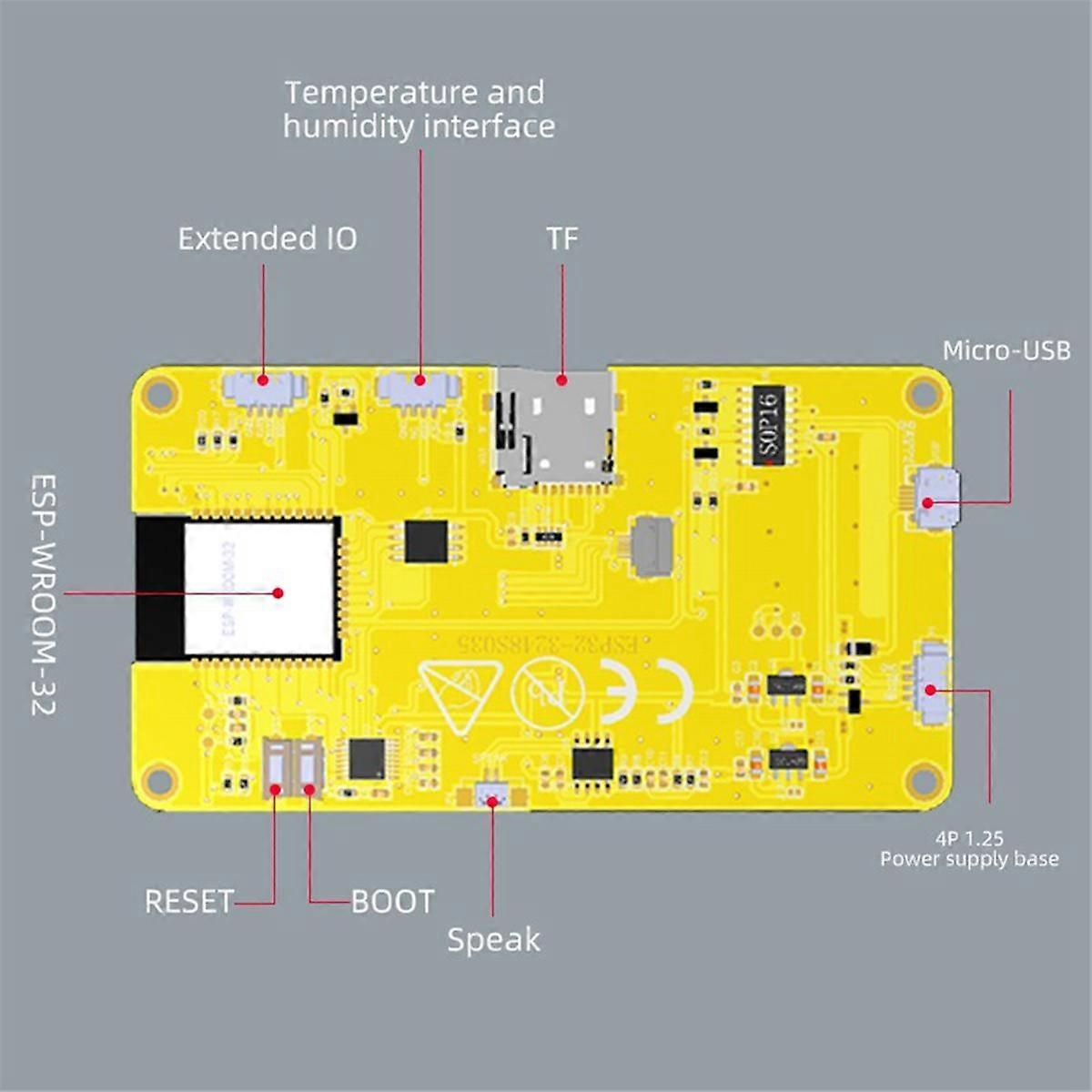 3,5-Zoll-Smart-Display für LVGL ESP32 Wifi und Bluetooth-Entwicklungsboard-Bildschirm LCD-TFT-Modul - B
