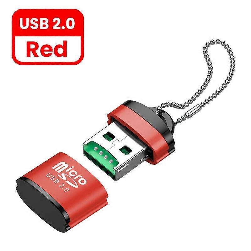 UVOOI USB 2.0 Micro SD/TF Card Reader 480Mbps Mini Mobile Phone Memory Card Reader High Speed USB Adapter For Laptop Accessories