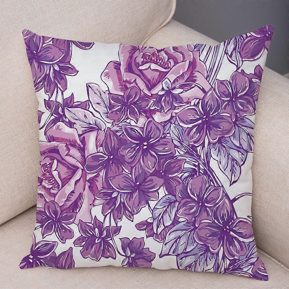Print Pillowcase Sofa Cushion Cover Design Style -690
