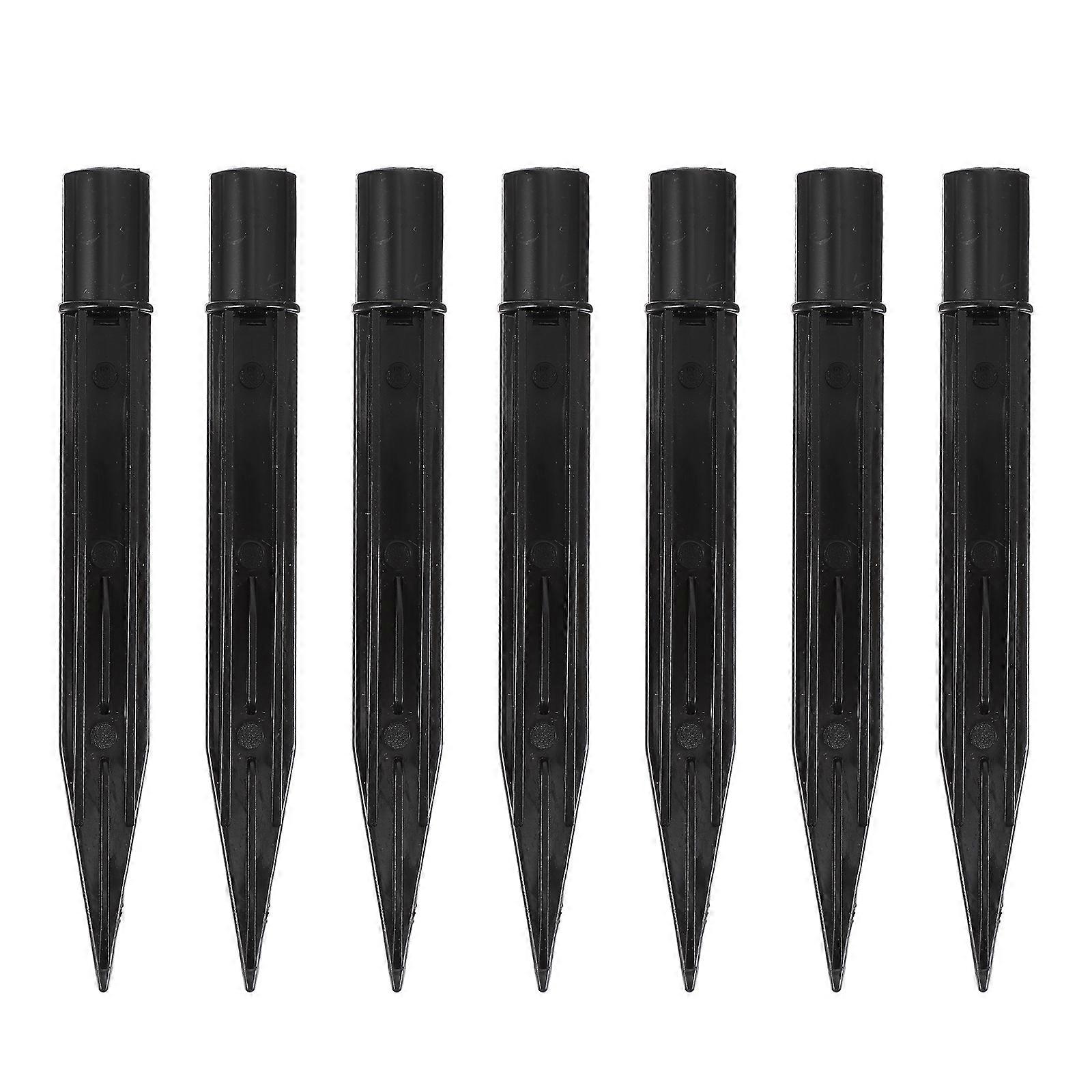 10pcs Garden Lamp Stake Accessory Plastic Solar Lights Spikes Replacement Candy Cane Stakes