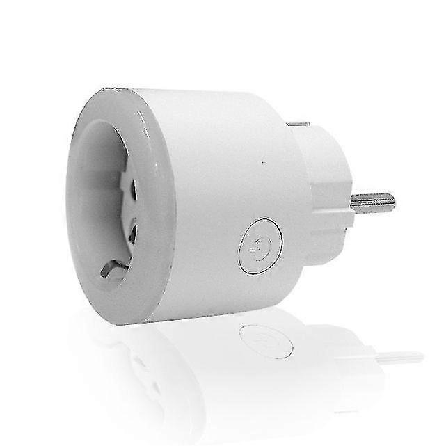 Mini European Standard Wifi Smart Plug Compatible With Google Assistant Alexa