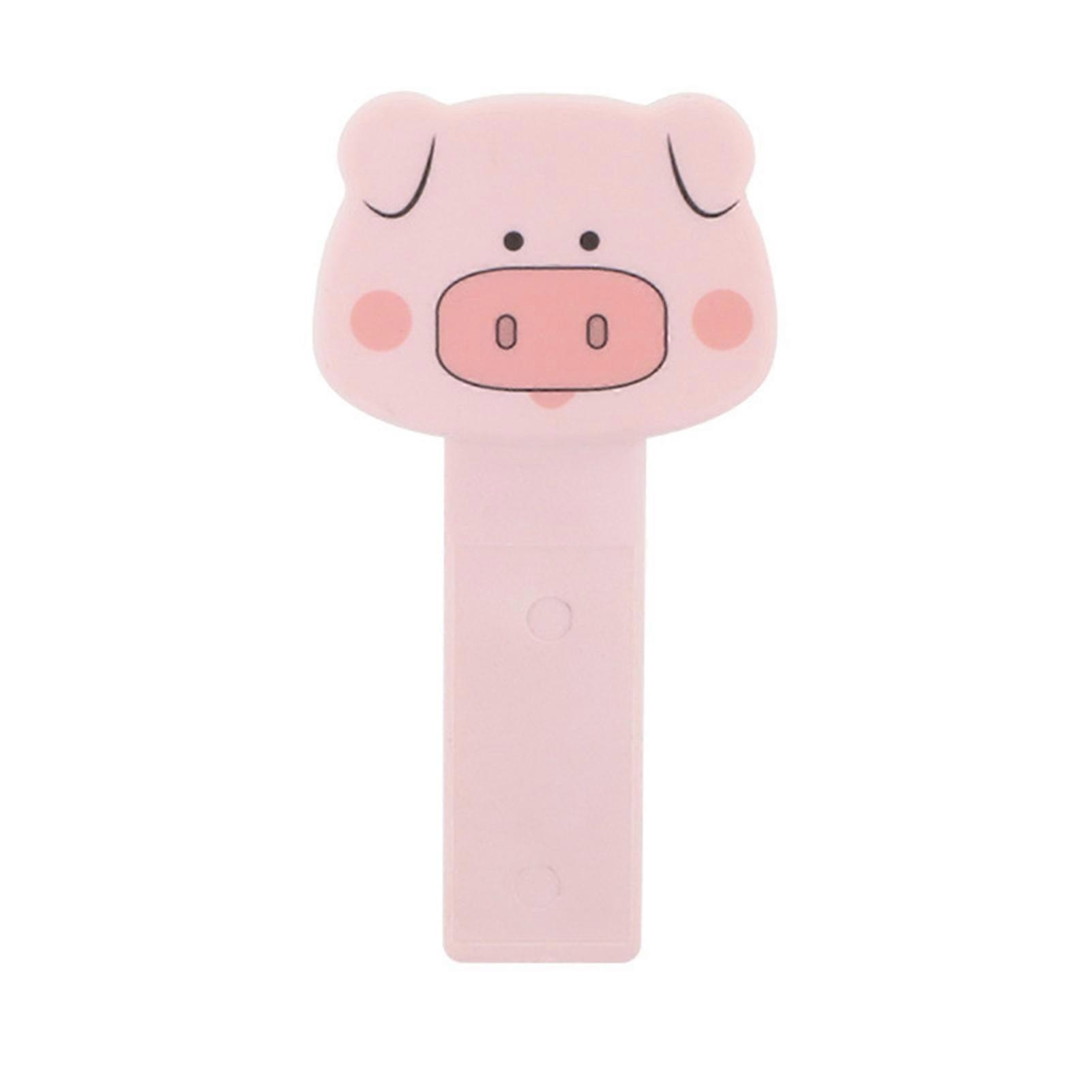 Strong Construction Toilet Lid Handle Easy to Install PP One Hand Operation Cartoon Seat Cover Lifter Household Supplies