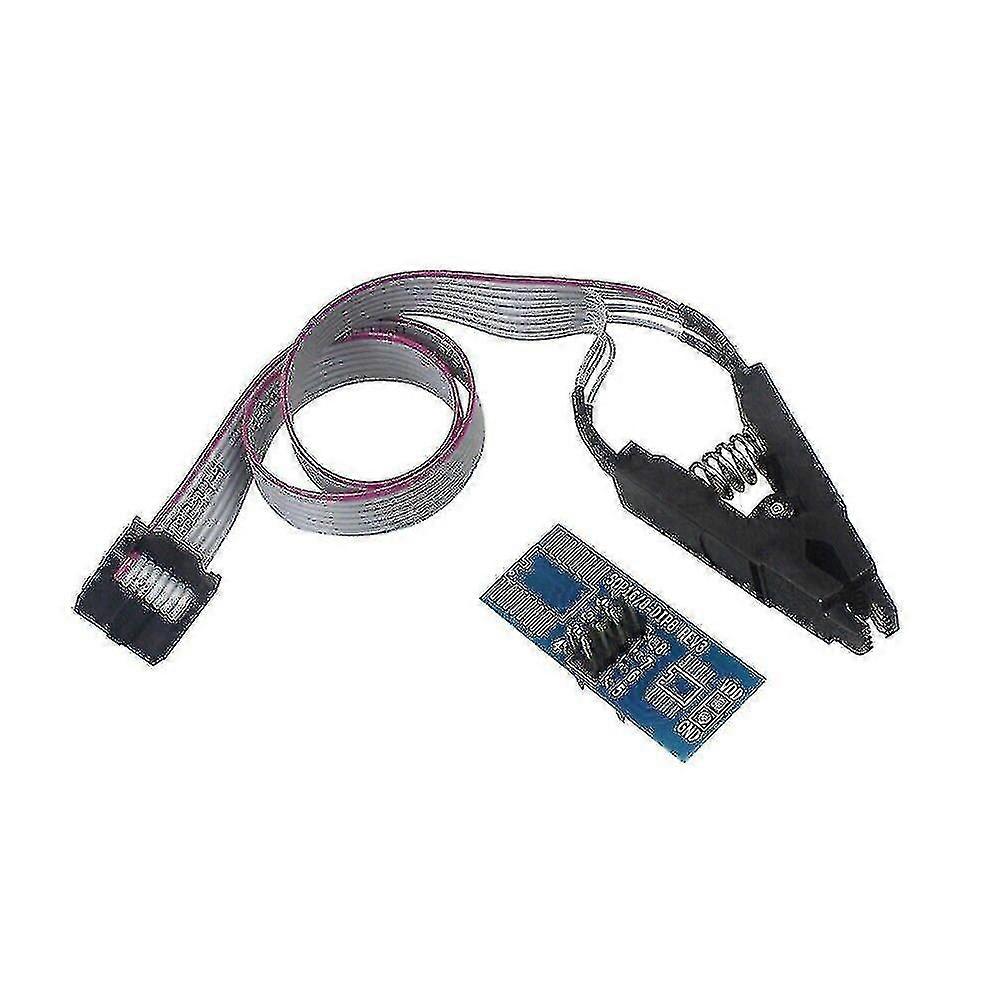 Test Burning Folder Clip Electrical Equipment Fittings Replacement Soic8(black)(2pcs)