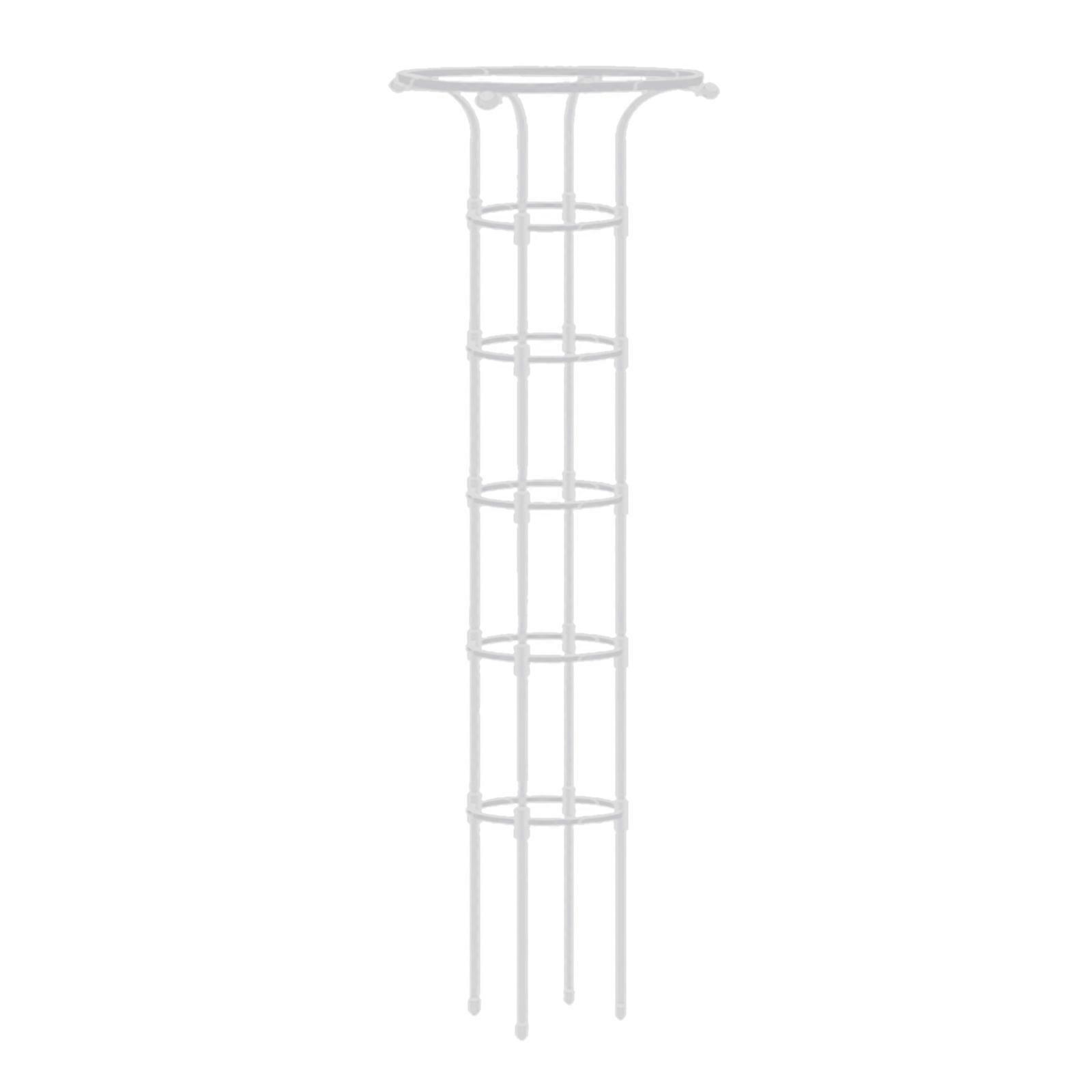 Single ring umbrella flower stand-black height 185CM ring diameter 25CM()