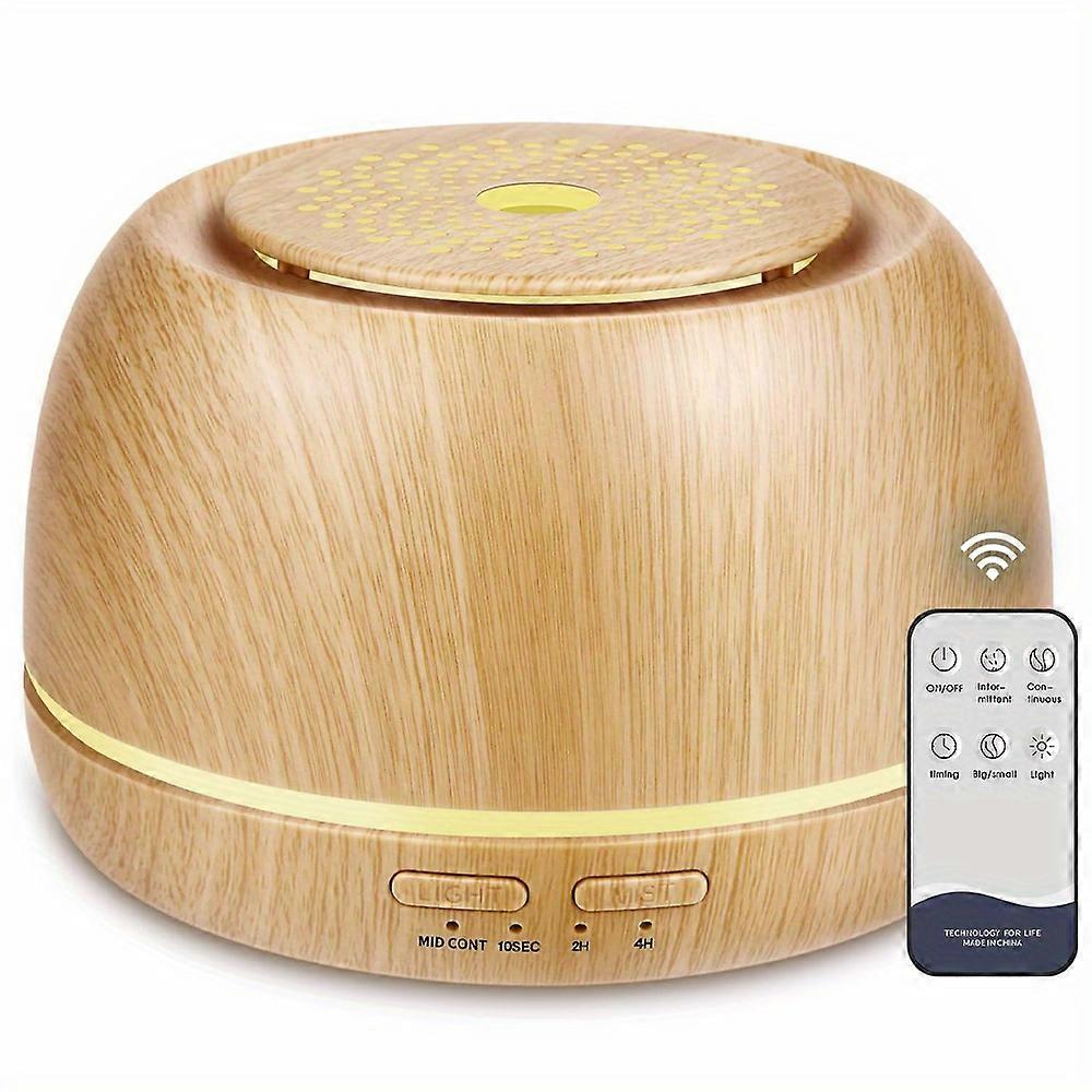 JUEGE* 1pc 300ml Essential Oil Diffuser, Aroma Diffuser Includes Remote Control, USB Aromatherapy Scent Air Humidifier With Waterless Auto-Off, 7-Colo