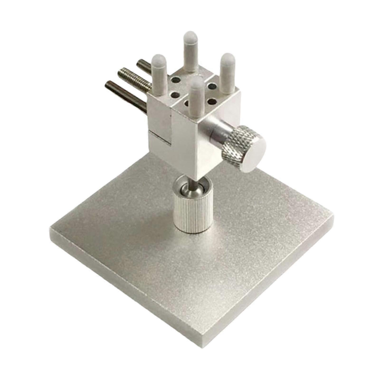 DIY Modeling Tool Rotary Table Bench Vise for Engraving 360 Degrees Rotating hexagon base