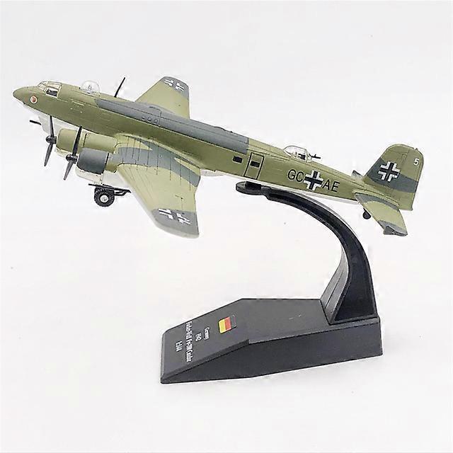 Diecast 1/144 κλίμακα Β 'Παγκοσμίου Πολέμου FW200 στρατιωτική επίδειξη παιχνιδιών αεροπλάνων μοντέλων προσομοίωσης κραμάτων μεταγωγικών αεροσκαφών