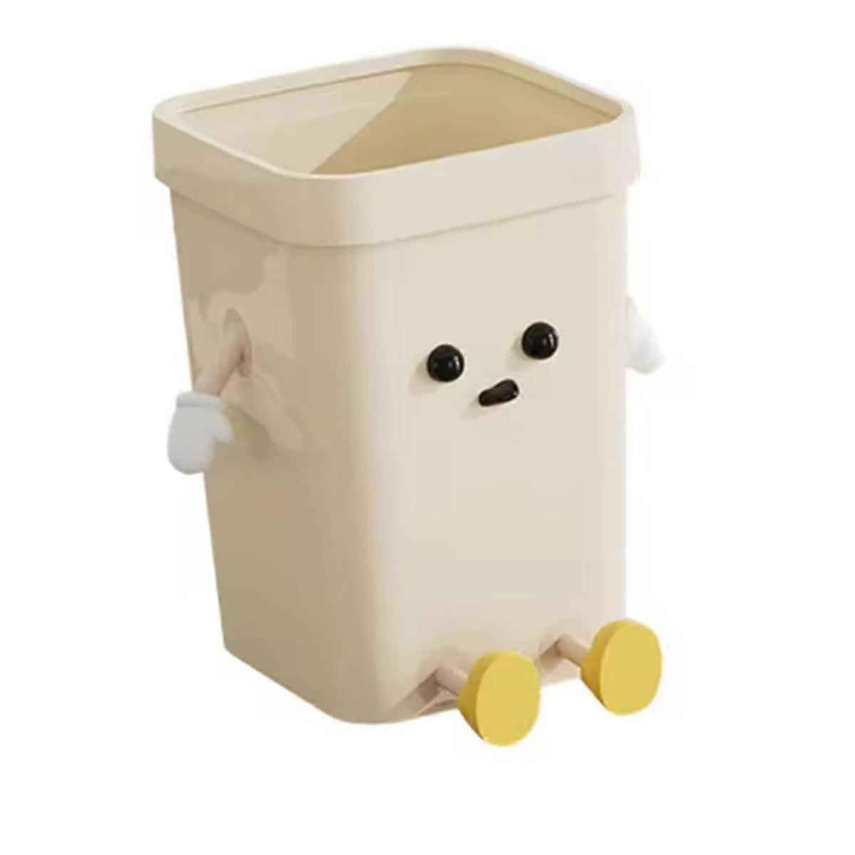 Mülleimer Interessanter süßer Mülleimer Müllcontainer für Zuhause Badezimmer Unter Schreibtisch Wohnzimmer S