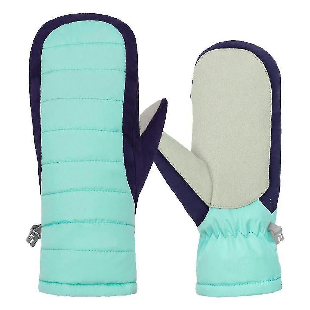 新款ldren's手套W Warm And Finger手套加Veet Thi滑雪手套