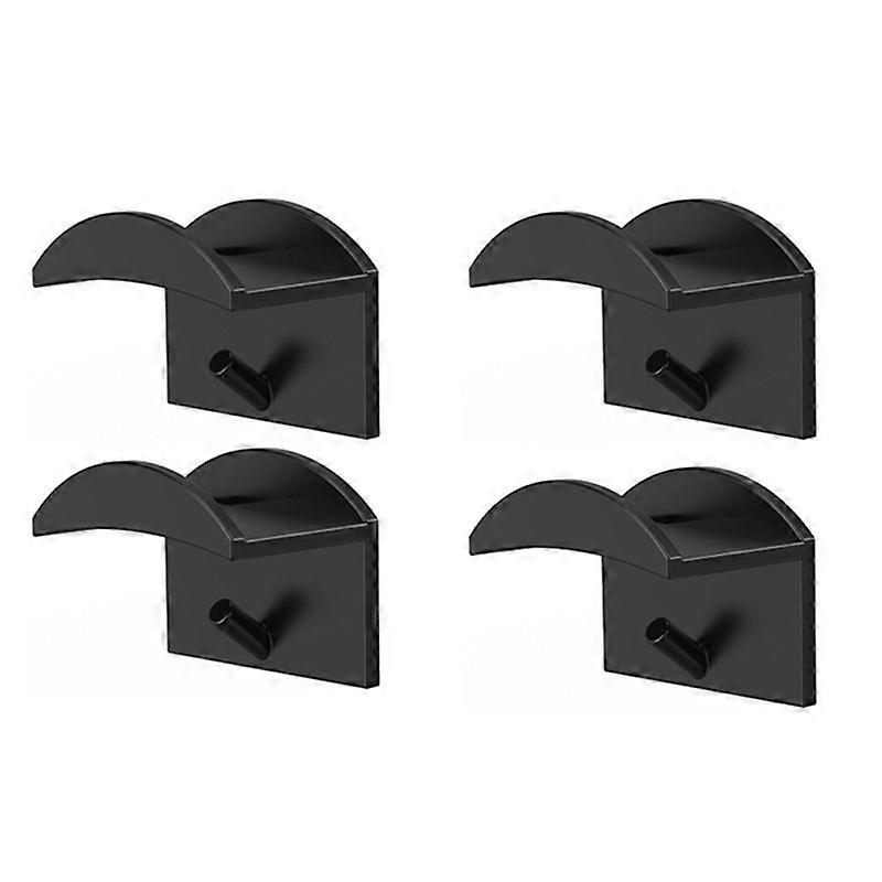 Type B 4Pcs Adhesive Hat Holder Hook for Baseball Cap Wall Mount Organizer Plastic Minimalist