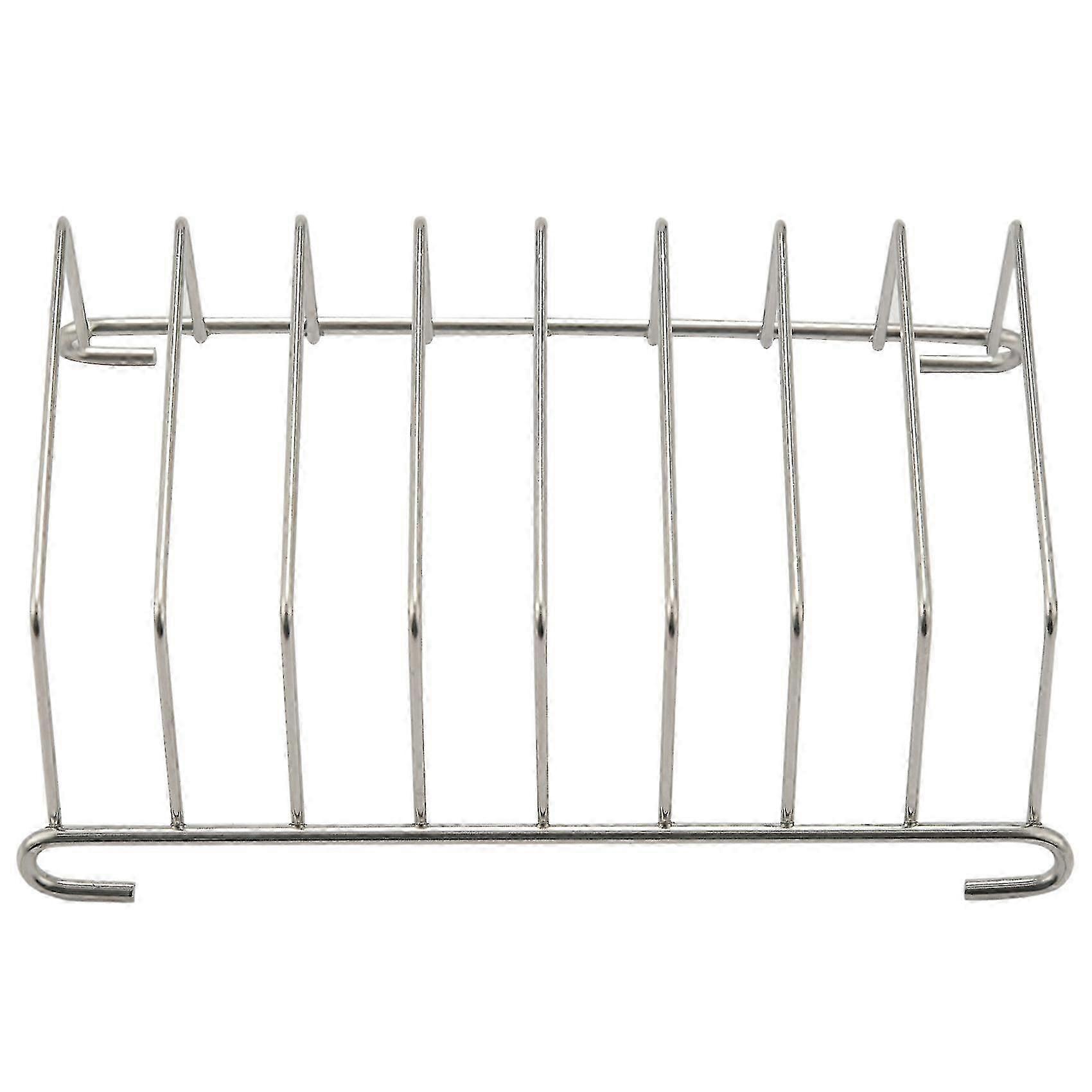 2 Pcs Toast Bread Rack Holder 8 Holes Tool Cooling Grid Bread Rack Rectangle Accessories Organizer
