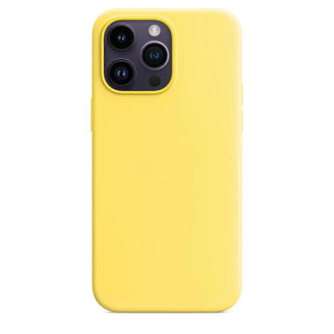 Silicone Phone Case Compale With Iphone 14pro(with logo)(EPB17)