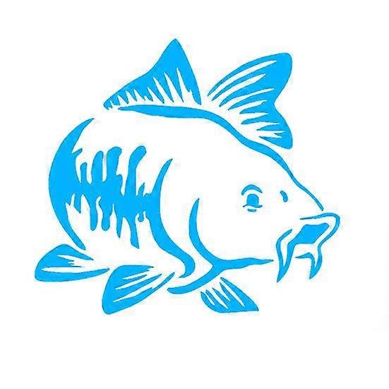 Carp Fish Reflective Vehicle Body Car Truck Decals Window Sticker Decoration