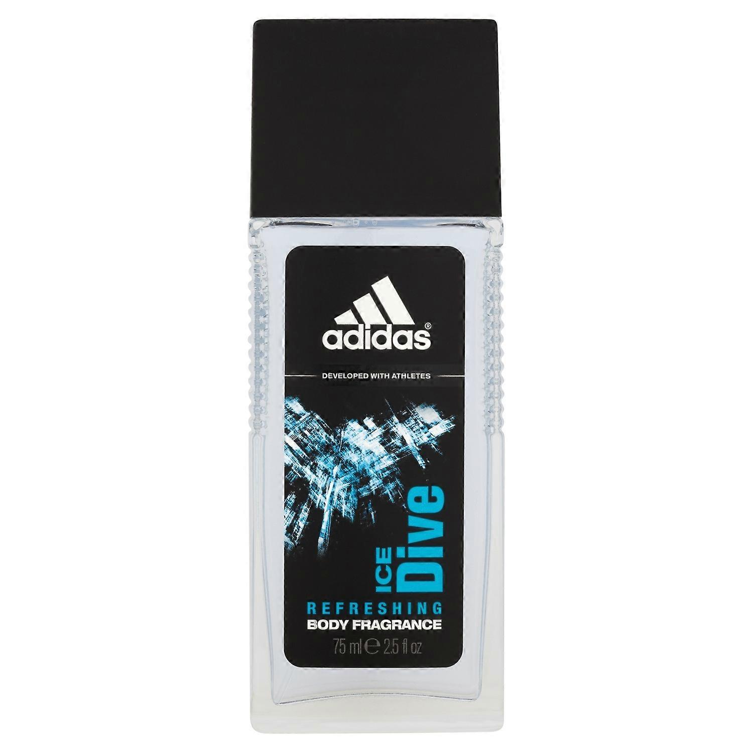 Adidas, Ice Dive, Verfrissend, Body Spray, 75 ml