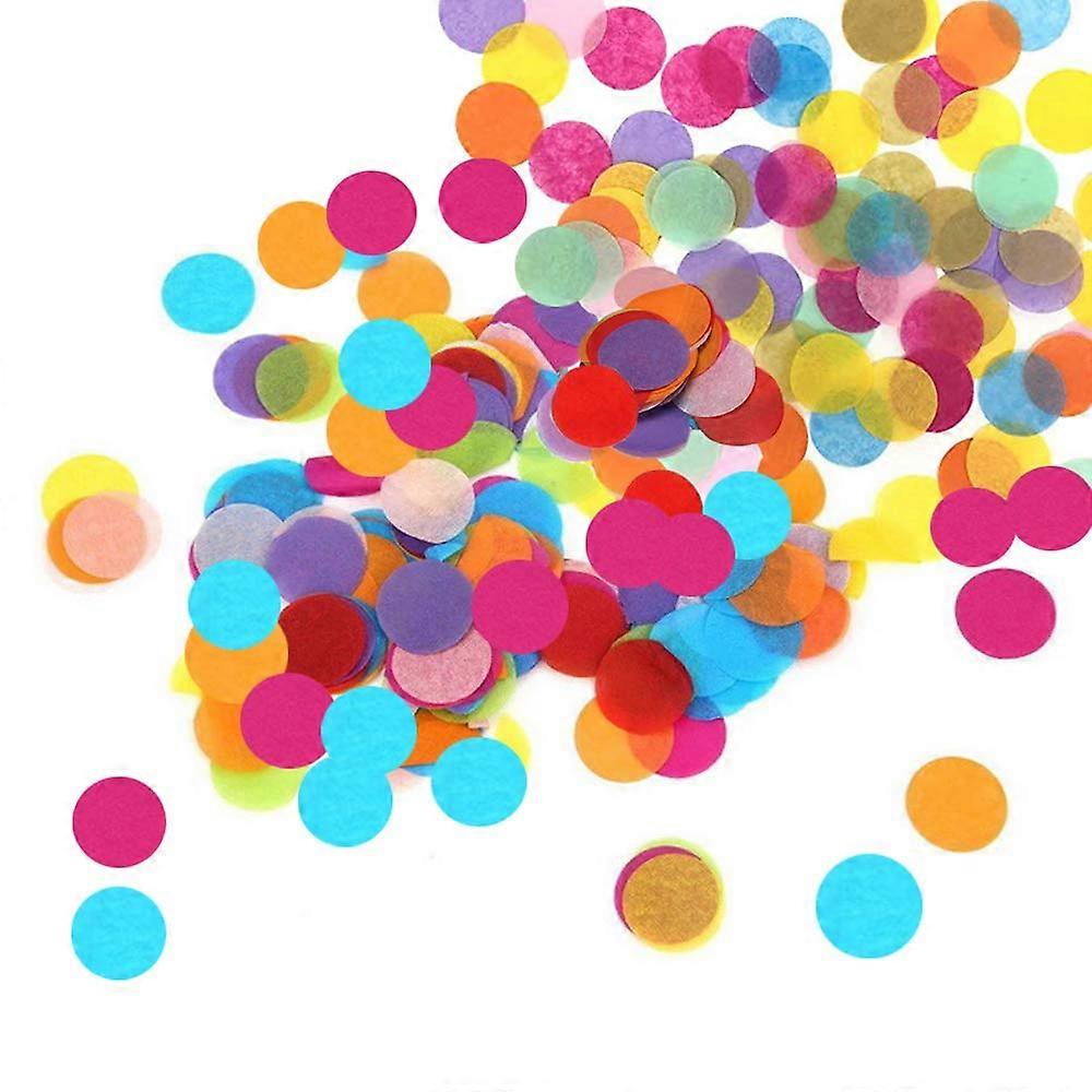 Confetti Dots Mix - Colorful Hand-Throw Table Decor for Weddings, Parties, and Celebrations, 6oz Size