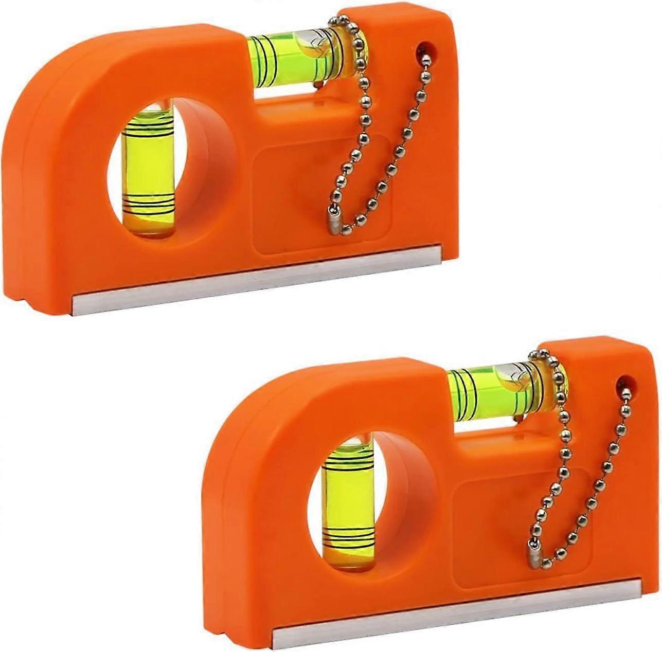 2pcs Pocket Magnetic Level, Pocket Spirit Level Tool, High Precision Mini Spirit Level, Highly Functional and Very Practical