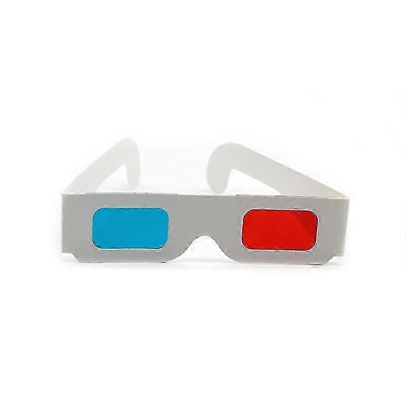 3d Glasses, 3d Virtual Video View Anaglyph Red/blue 3d Glasses For 3d Movies, 3d Dvds, 3d Video Games