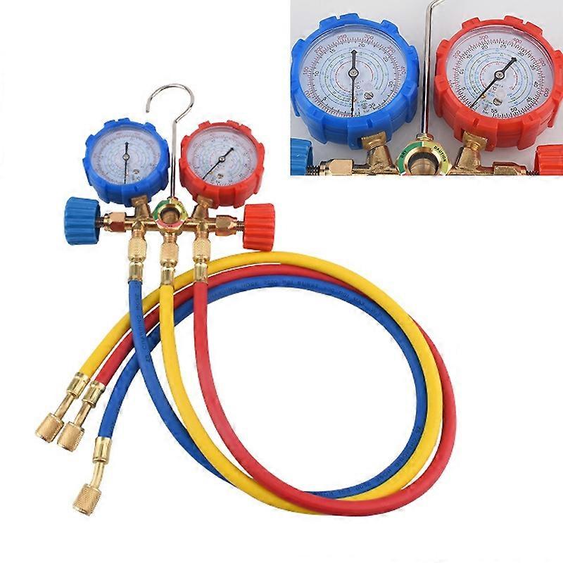 Car Air Conditioning Refrigeration Fluoridation Double Meter Valve