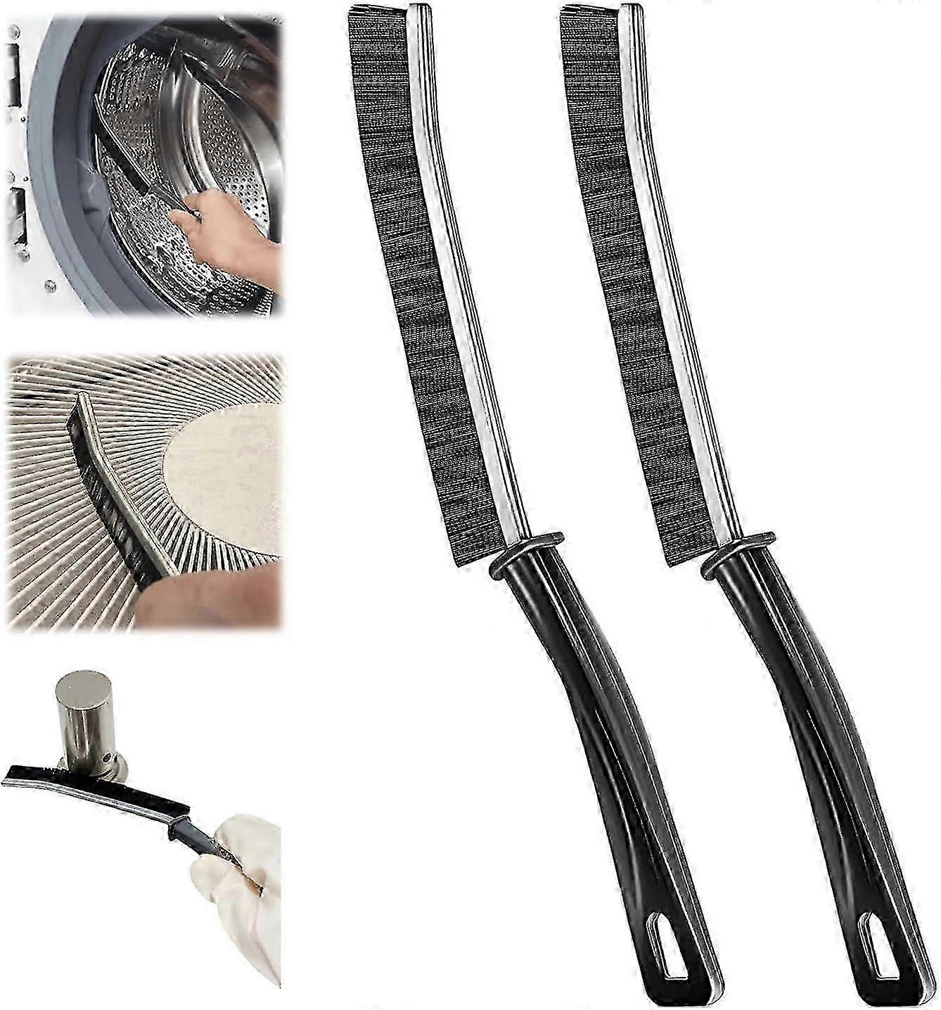 2 Pcs Multifunctional Gap Cleaning Brush for Bathroom, Kitchen Tiles & Window Slots