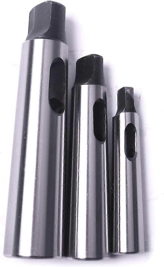 Morse Drill Sleeve Reducer Adapter for Milling Lathes (MT1 to MT2, MT3 to MT2, MT3 to MT4.3 pieces)