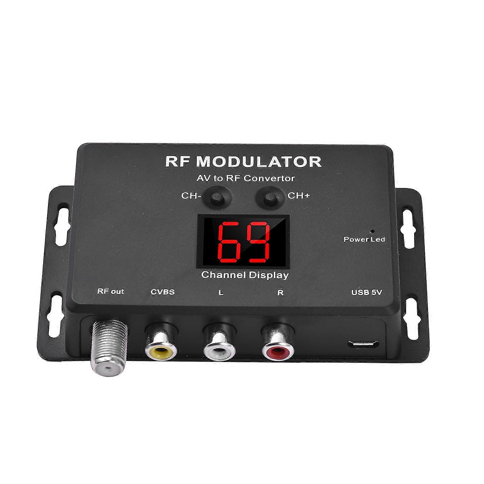Rf Modulator Av To Rf Converter