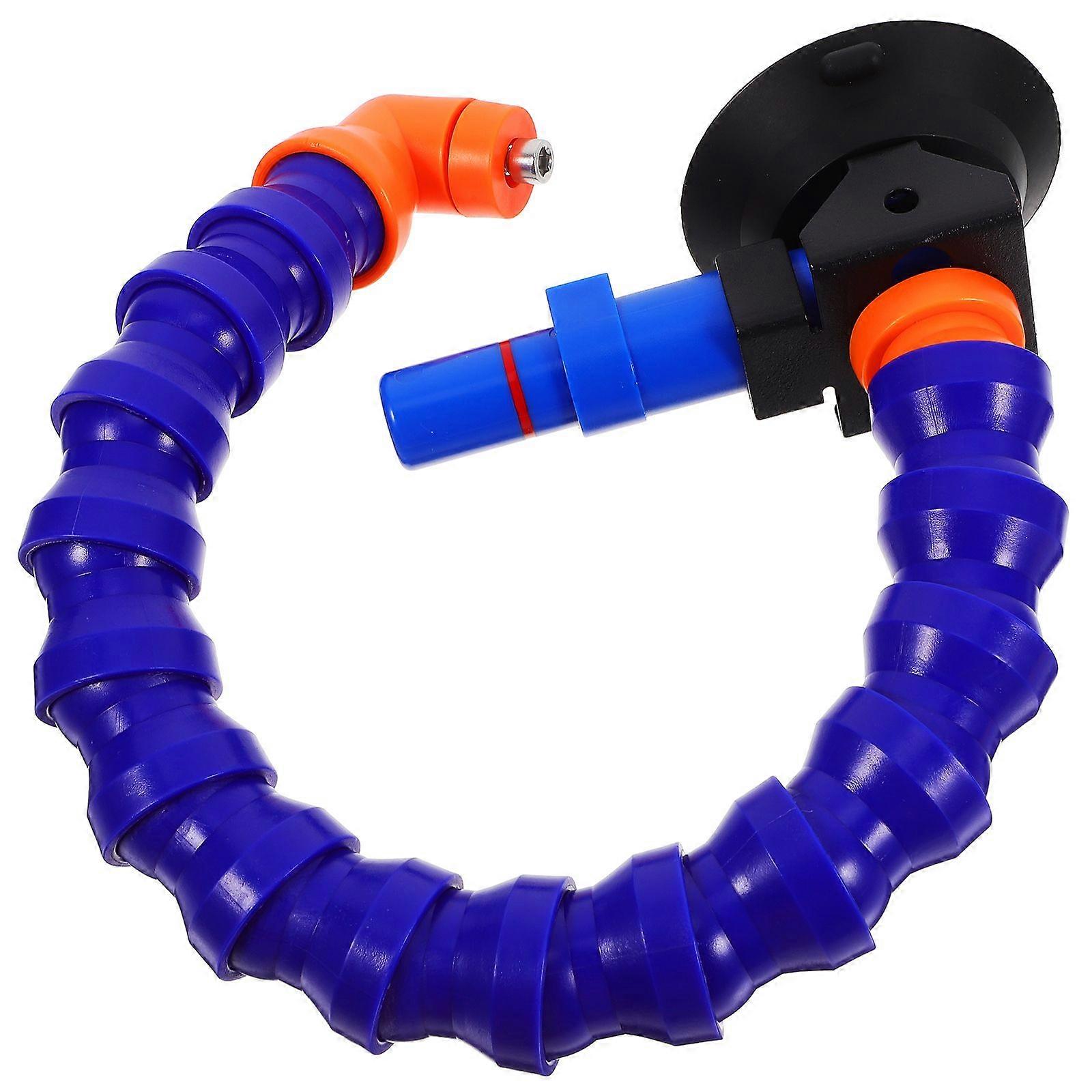 Flexibel luftpump buckla reparation med svanhalsrör gimbal sugkopp buckla avdragare